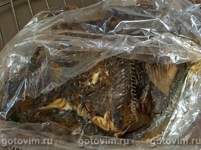 Камбала с розмарином и красным вином в рукаве для выпечки Камбала с розмарином и красным вином в рукаве для выпечки