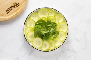 Карпаччо из кабачка