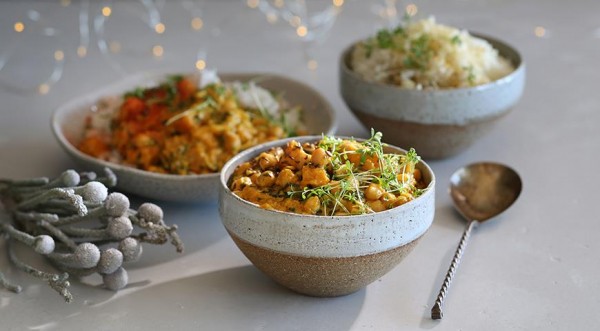 Карри из тыквы и нута, пошаговый рецепт с фото