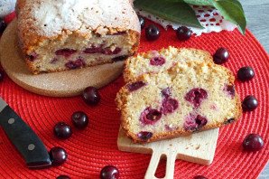 Кекс с вишней в хлебопечке