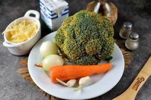 Кето-суп из брокколи