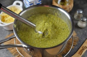 Кето-суп из брокколи