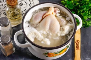 Копченая курица без коптильни