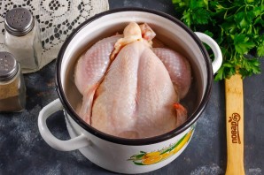 Копченая курица без коптильни