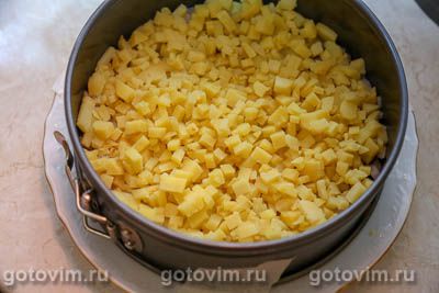 Копченая скумбрия под шубой