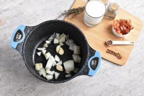 Крем-суп из тыквы с беконом