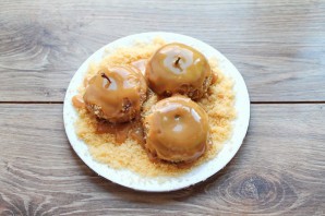 Кукурузные палочки с яблоком