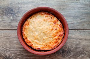 Куриное суфле с кабачками в духовке