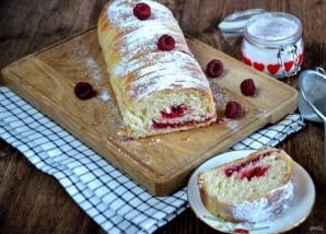 Малиновый хлеб