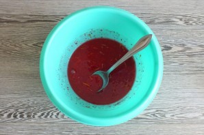 Малиновый пудинг