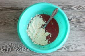 Малиновый пудинг