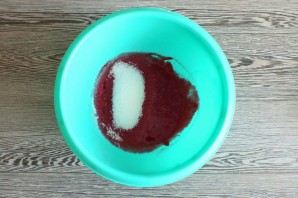 Малиновый пудинг