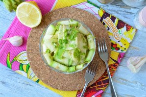 Маринованные кабачки за 30 минут