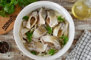 Маринованный карась