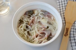 Маринованный карась