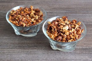 Мюсли с бананом в домашних условиях