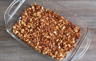 Мюсли с бананом в домашних условиях