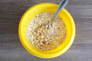 Мюсли с бананом в домашних условиях