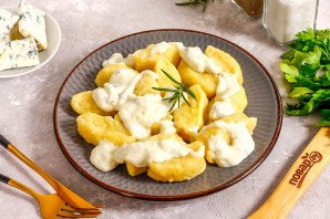 Ньокки с горгонзолой