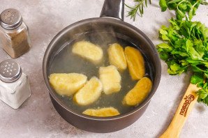 Ньокки с горгонзолой