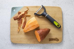 Оладьи из батата и кабачков