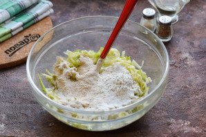 Оладьи из кабачков с гречневой мукой Оладьи из кабачков с гречневой мукой