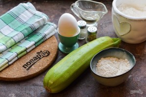 Оладьи из кабачков с гречневой мукой