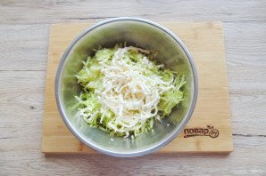 Оладьи из кабачков с плавленым сыром