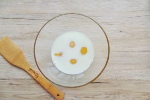 Омлет с курицей и брокколи