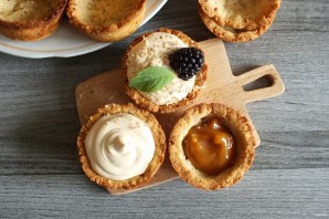 Ореховые тарталетки