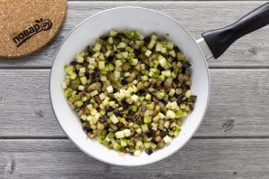 Овощная лазанья из кабачков и баклажанов