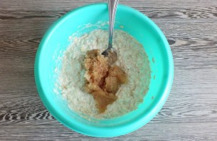 Овсяные вафли с яблоком