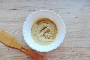 Паштет из фасоли с баклажанами