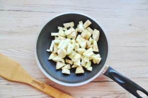 Паштет из фасоли с баклажанами