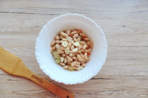 Паштет из фасоли с баклажанами