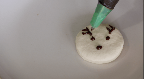 Печенье оленята на Новый год, пошаговый рецепт с фото