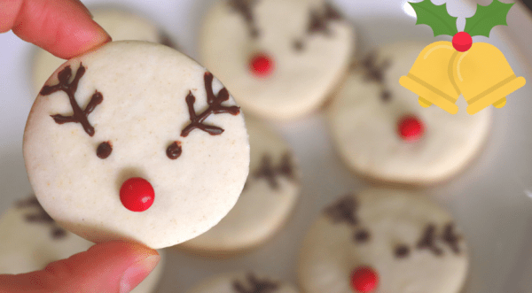 Печенье оленята на Новый год, пошаговый рецепт с фото