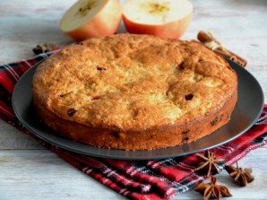 Пирог из яблочного жмыха