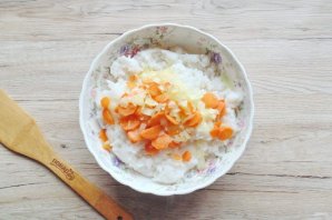 Рисовая запеканка с брокколи в духовке