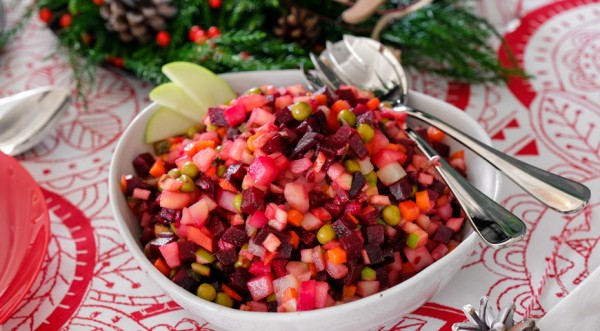 Самый вкусный винегрет, пошаговый рецепт с фото