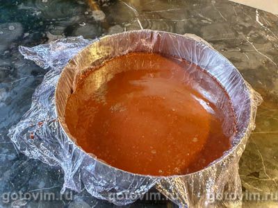 Шоколадный кекс с миндалем и кремом ганаш Шоколадный кекс с миндалем и кремом ганаш