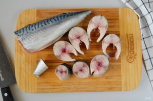 Скумбрия домашняя малосольная