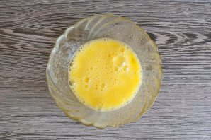 Слойки с творогом и малиной