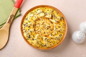 Слоёный пирог с кабачками