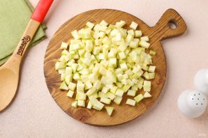 Слоёный пирог с кабачками