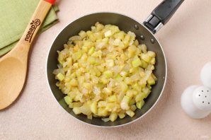 Слоёный пирог с кабачками