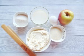 Суфле из творога с яблоками в микроволновке