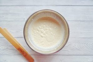 Суфле из творога с яблоками в микроволновке