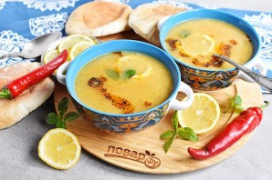 Суп из чечевицы по-турецки
