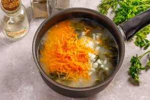 Суп из виноградных листьев